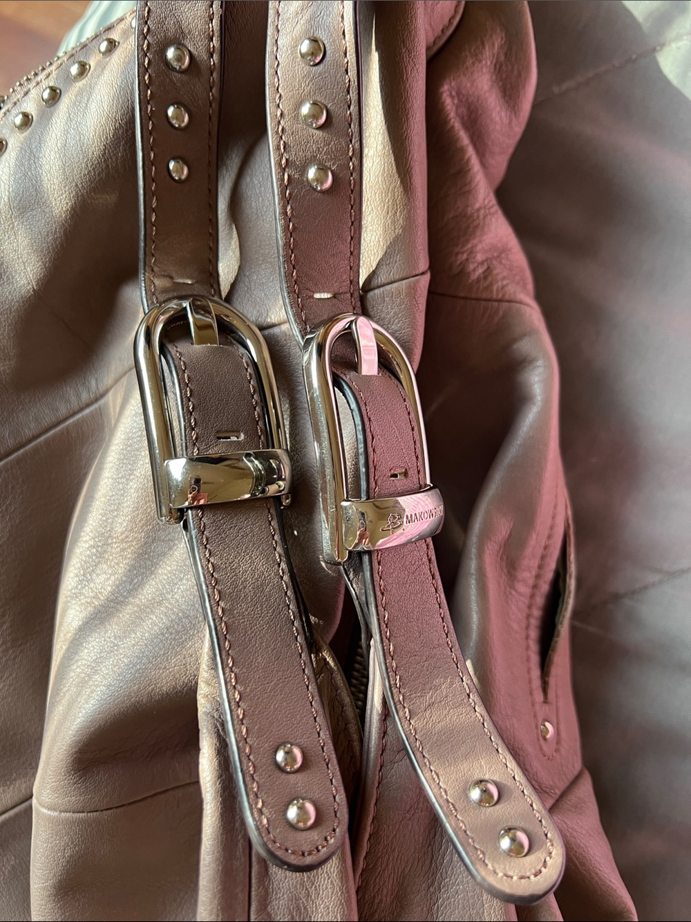 B. Makowsky Olympia Satchel. ******PRE-LOVED*** - Picture 9 of 12